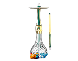 Кальян Maxx Royal Emerald Gold Кальян Maxx Royal Emerald Gold